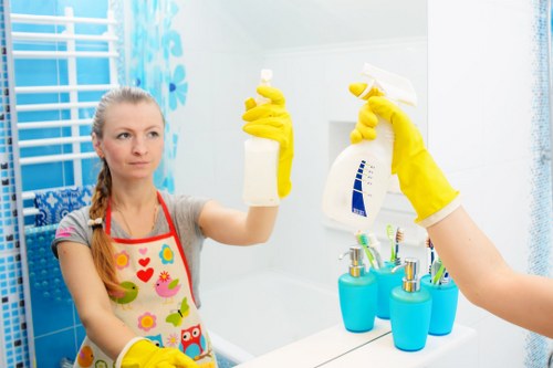 Professional hard floor cleaning in Bermondsey with polished surface finish