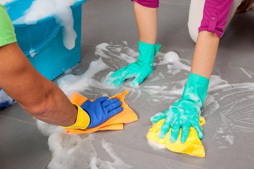 Specialist floor cleaning equipment used for Bermondsey hard floors