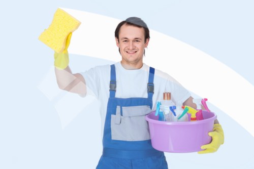 Service records and cleaning documentation for a deep clean appointment