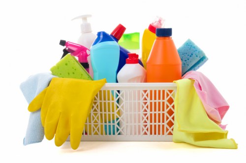 Detailed kitchen and bathroom cleaning work