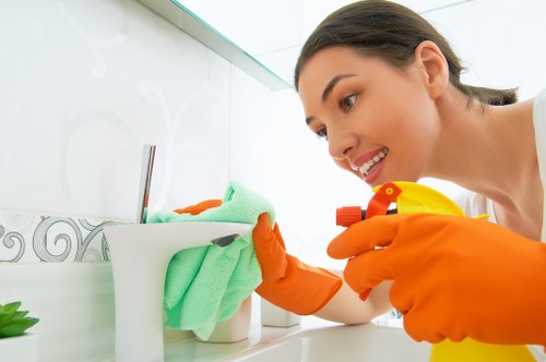 Professional cleaner in Bermondsey providing home cleaning services